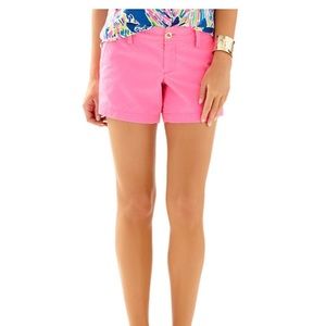 lilly pulitzer callahan shorts pink